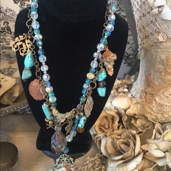 2 New Bohemian House of Shantelle Designer Necklaces - Picture 1 of 5